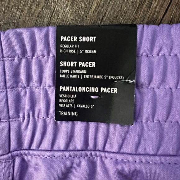 Adidas Pacer High Waisted Shorts - Size Large - Picture 3 of 6